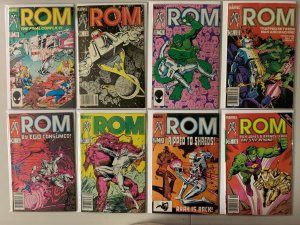 ROM Spaceknight lot #41-72 + 2 annuals 34 diff avg 6.0 (1983-85)