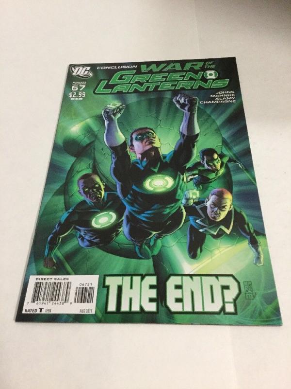 Green Lantern 67 Variant Nm Near Mint DC Comics 