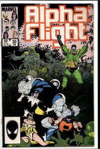 Alpha Flight #30 (1986) Alpha Flight