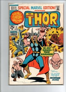 Special Marvel Edition #2 - Thor - 1st Absorbing Man - reprint - 1971 - (-VF)