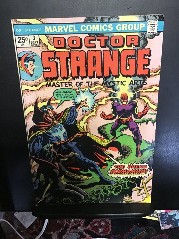Doctor Strange #3 (1974) high-grade Dormammu key!  VF Wow!
