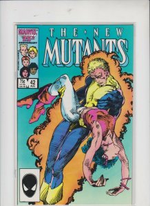 THE NEW MUTANTS # 42,43x2 & 44 1986 MARVEL / UNREAD / HIGH