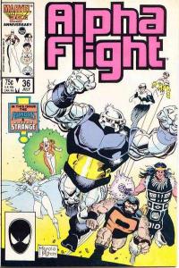 Alpha Flight (1983 series)  #36, VF+ (Stock photo)