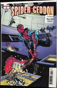 Edge of Spider-Geddon #1 Variant Cover (2018) Spider-Punk [Key Issue]