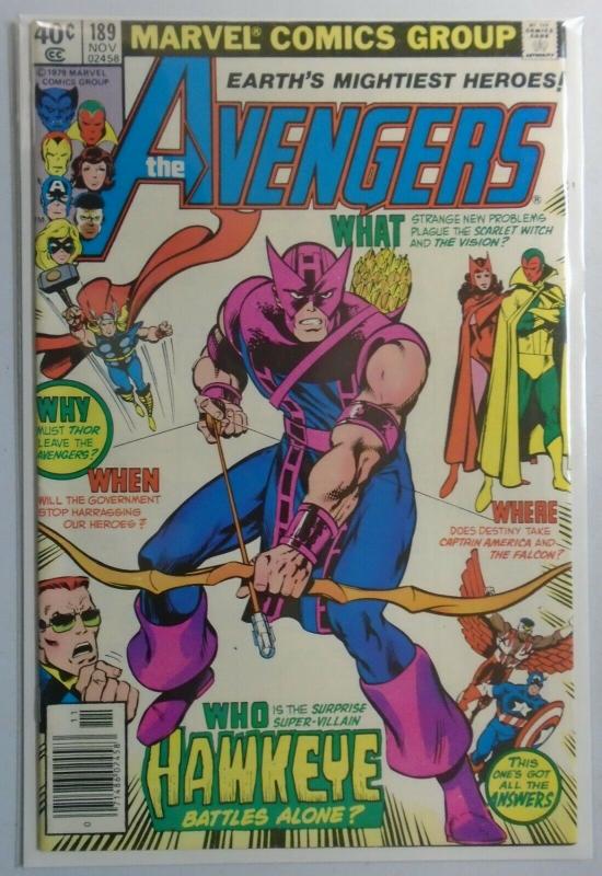 Avengers (1st Series) #189, 7.0 (1979)