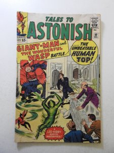 Tales to Astonish #50 (1963) VG- Condition moisture stains