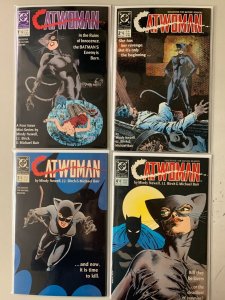 Catwoman set #1-4 direct, 1st series 4 diff 8.0 (1989)