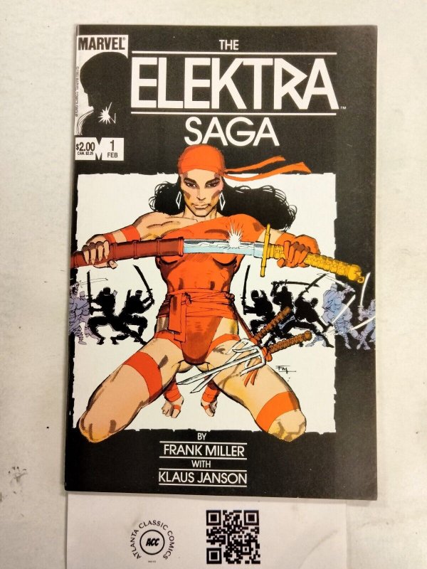 The Elektra Saga #1 VF-NM Marvel Comics comic book 10 JW60