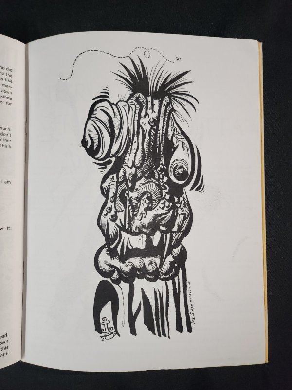 1970 INFINITY 2 Fanzine (7.0) Frank Brunner Cover, B. Wrightson, F. Frazetta