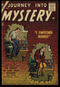 Journey Into Mystery #41 FN+ 6.5 Off White Circle 8 Marvel Comics