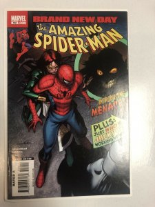Amazing Spiderman (2008) #550 (NM) 1st Full App. Menace