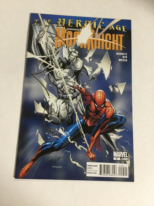 Vengeance Of The Moon Knight 9 Nm Near Mint Marvel