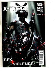 X-Force Sex & Violence Complete Marvel Comics LTD Series # 1 2 3 Deadpool MK10