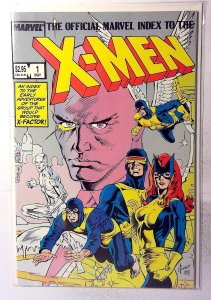 Official Marvel Index to X-Men #1 1987 Marvel Cyclops Iceman Angel Comic