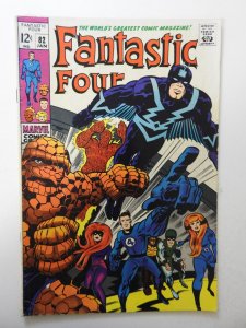 Fantastic Four #82 (1969) VG+ Condition moisture stain