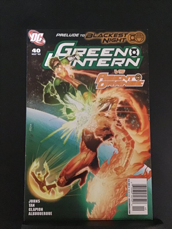 Green Lantern vs. Agent Orange #40