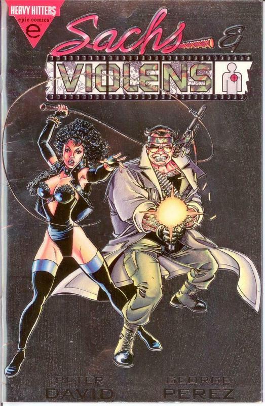 SACHS & VIOLENS (1993 EPIC) 1 F-VF PLATINUM Nov. 1993 COMICS BOOK