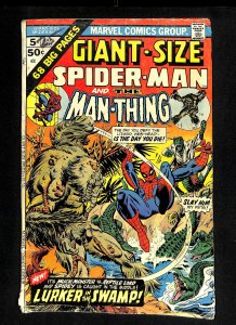 Giant-Size Spider-Man #5 Man-Thing!