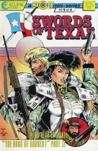 Sword of Texas #2 November 1987 Eclipse Comics Comic Book (VF)