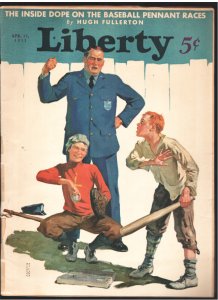 MAG: Liberty 4/15/1933-Women In The Dark by Dashiell Hammett with James Mon...