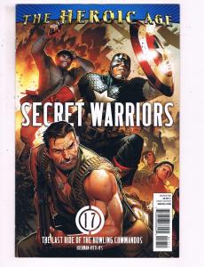 Secret Avengers #17 VF Marvel Comics The Heroic Age Comic Book Brubaker DE15
