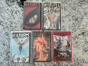 Marvels Complete Marvel Comics Series # 0 1 2 3 4 NM 1st Prints Alex Ross 16 LP8