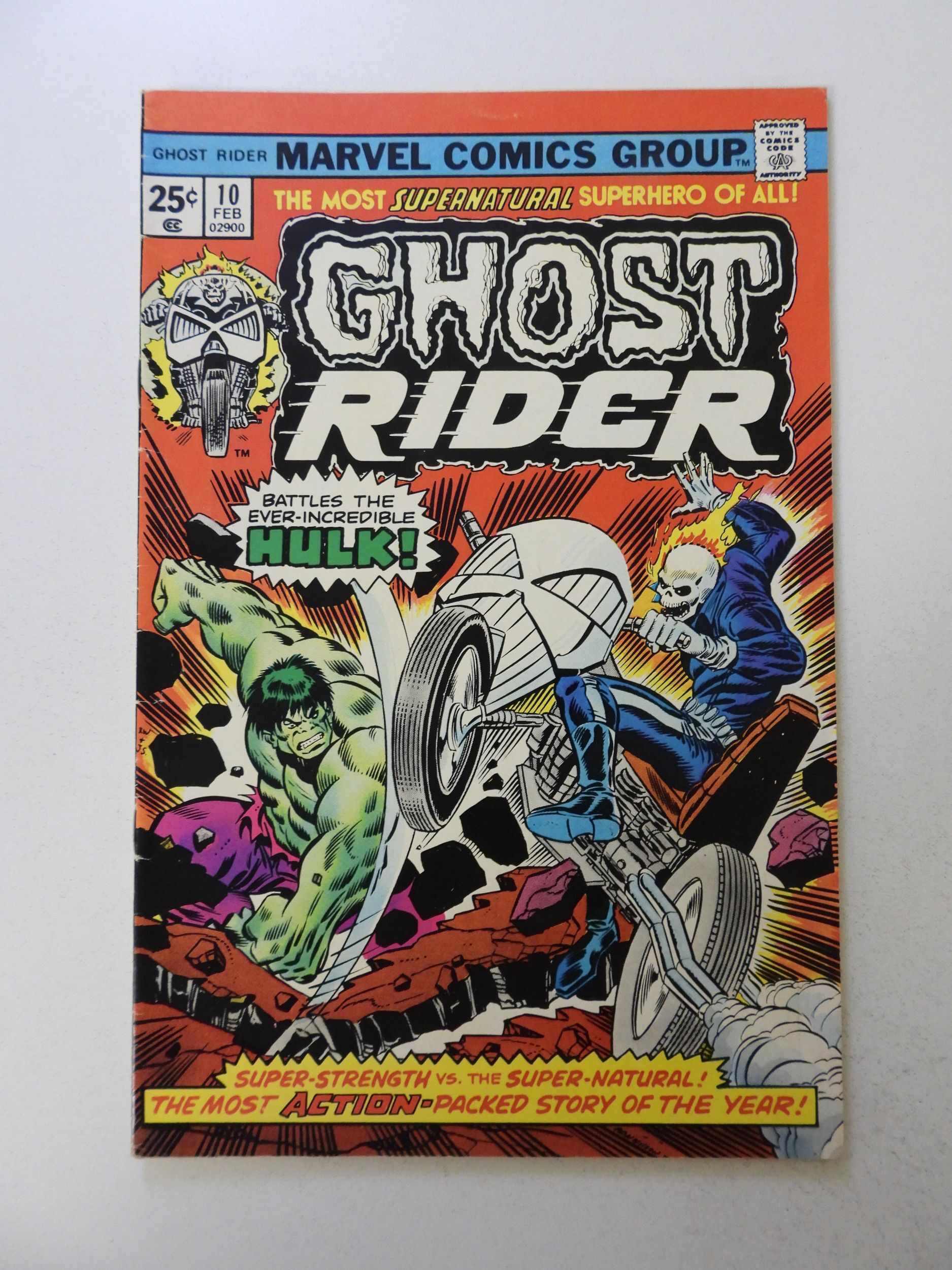 Ghost Rider #10 (1975) FN/VF condition | Comic Books - Bronze Age ...