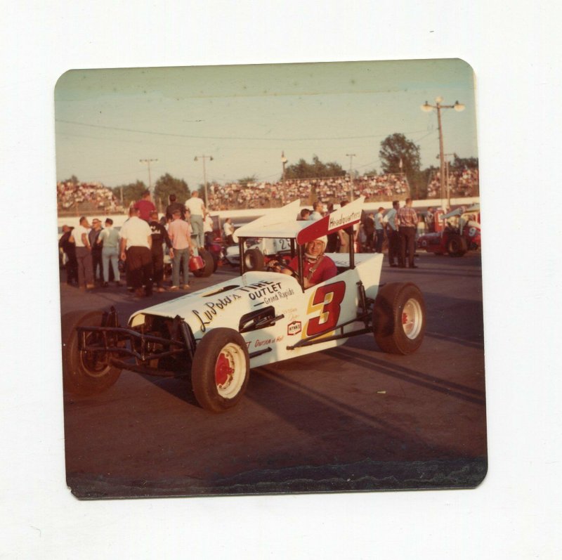 Flip Thompson-Photo-#3-Super Modified Midwestern Car-No Firesuit-VG