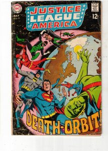 Justice League of America #71 1969 $14 PRICE DROP! VG New W Woman John Jones key