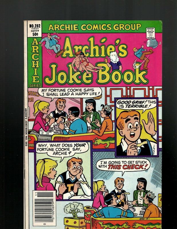 12 Archie Comics Joke 274 282 Archie 274 275 285 310 323 431 Every 105 70++ J408