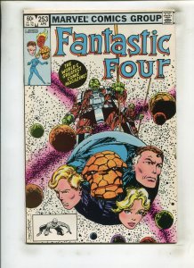 FANTASTIC FOUR #253 (9.2) BYRNE!! 1983