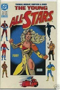 Young All-Stars, The #5 DC Comics October Oct 1987 (VF+)