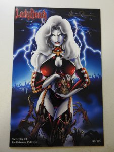 Lady Death: Secrets #1 Hellstorm Edition NM Condition! Signed W/ COA!