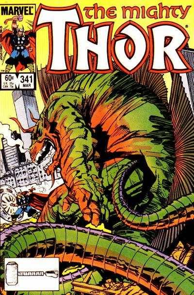 Thor (1966 series) #341, VF+ (Stock photo)