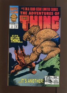 Adventures Of The Thing #1 - John Byrne Art! (9.0) 1992