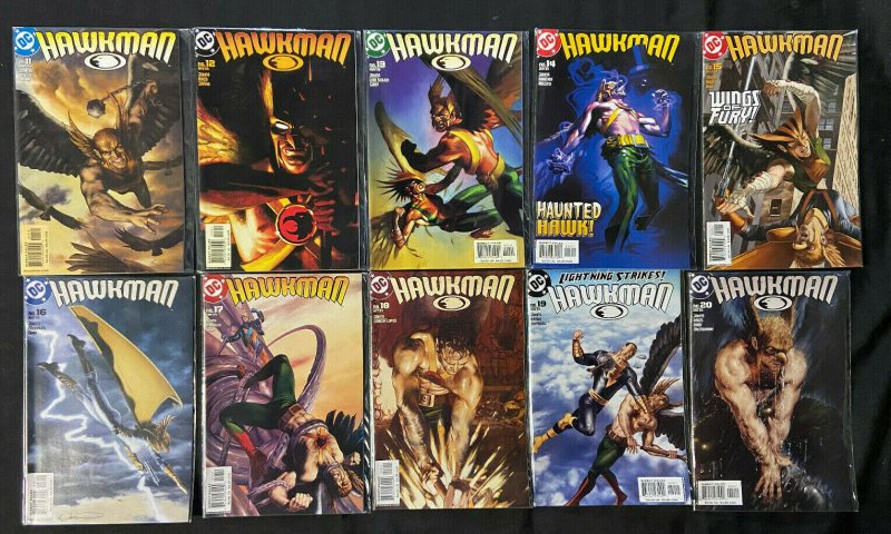 HAWKMAN COMICS #1-49 PLUS HAWKMAN SECRET ORIGINS #1  MOST FN-VF OR BETTER