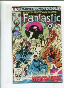 FANTASTIC FOUR #248 (9.2) NIGHTMARE!! 1982