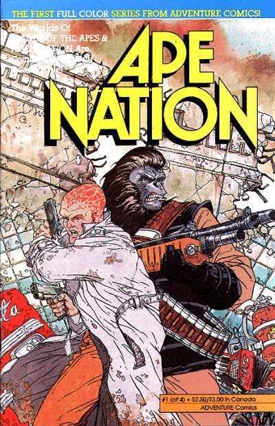 Ape Nation #1, VF+ (Stock photo)