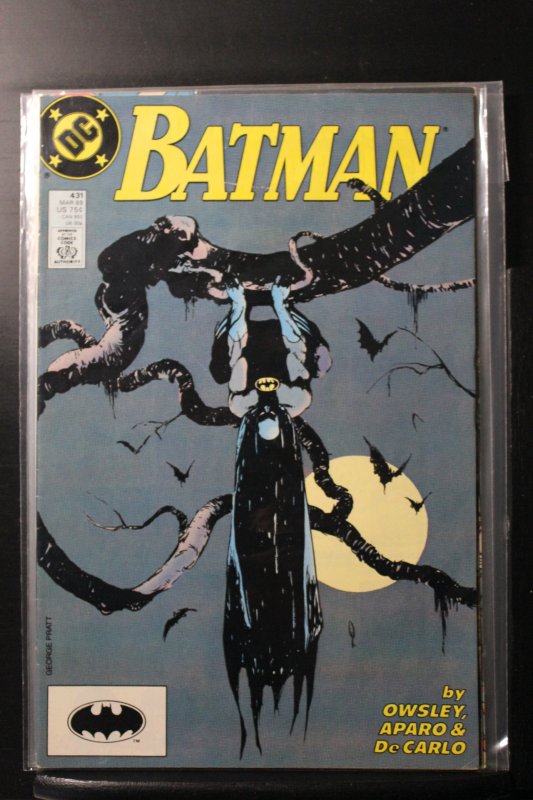 Batman #431 With Shaded UPC Box Variant (1989)