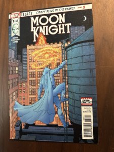 Moon Knight #188A VF/NM Jacen Burrows Art (Marvel 2018)