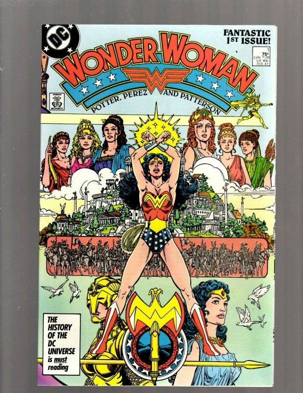 Wonder Woman # 1 NM DC Comic Book George Perez Cheetah Batman Flash Arrow SB5