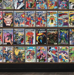 Huge Lot 150+ Comics with X-Factor, Generation X, Superman & More!