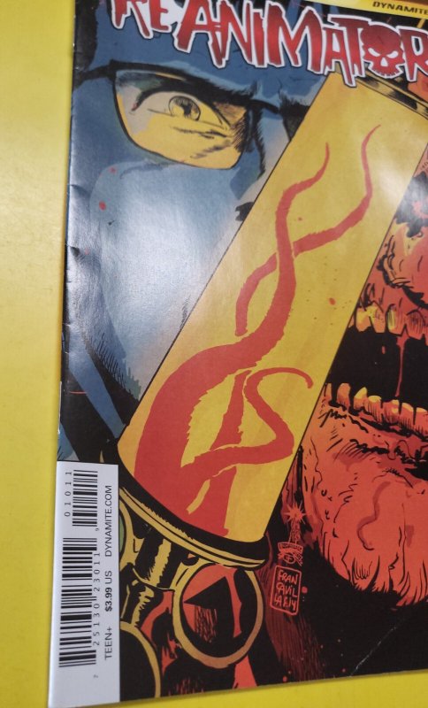 Reanimator #1 2 3 4 Francesco Francavilla Covers 1-4 Set 2015 Dynamite