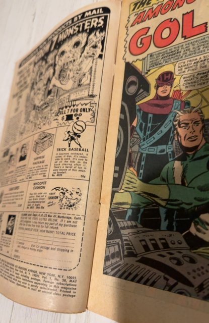 The Avengers #28 (1966)among us walks a Goliath Giant mans