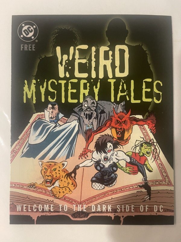 Weird Mystery Tales # 1 NM DC Comic Book Ashcan Welcome To The Dark Side 8 J893