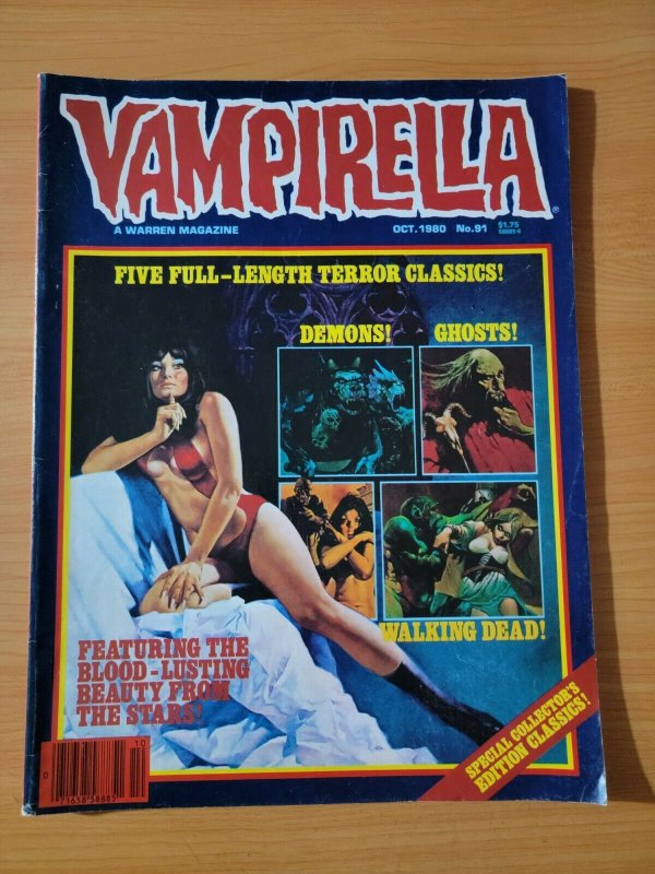 Vampirella Magazine #91 ~ VERY FINE VF ~ 1980 Warren Horror Magazine 