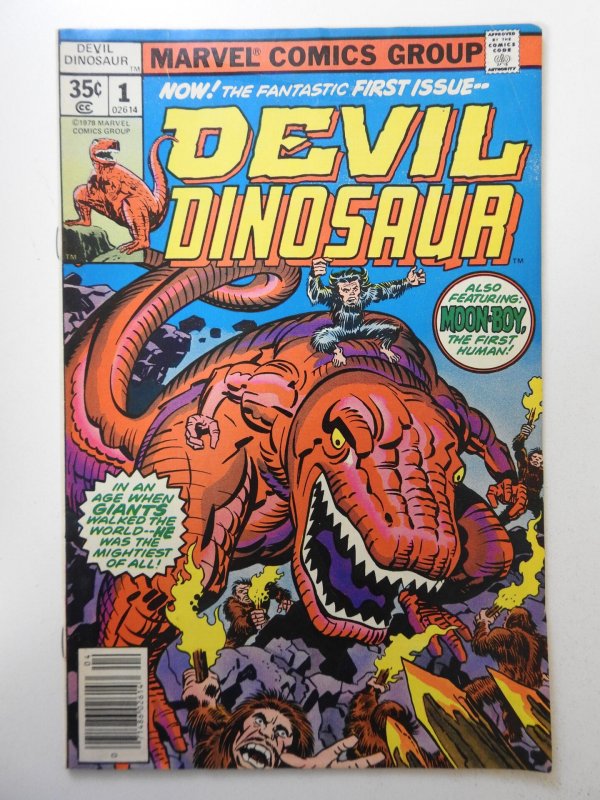 Devil Dinosaur #1 VG Condition! 1 in tear front cover