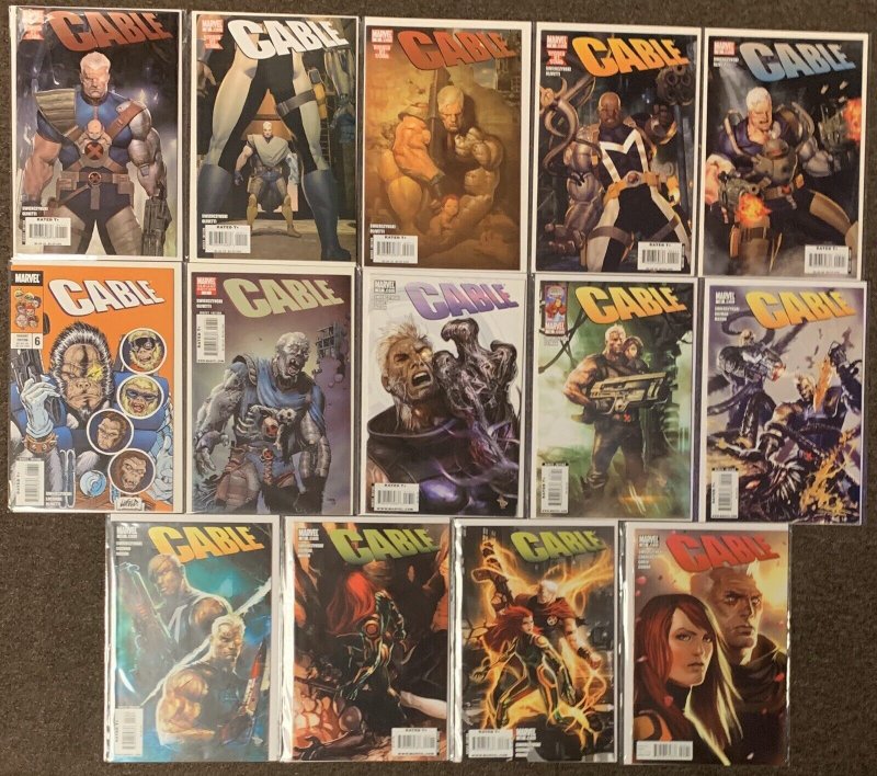 Cable 1,2,3,4,5,6,7,17,18,19,20,22,23,24 Marvel Comics X-Men Lot Series 2 Nm