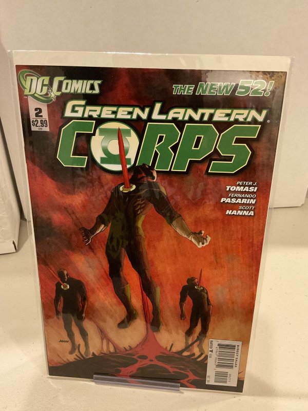 Green Lantern Corps #2  9.0 (our highest grade)  New 52!  2011