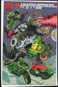 The Transformers vs. G.I. Joe #2 Connecting Cover (2014)
